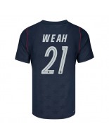 Yhdysvallat Timothy Weah #21 Vieraspaita MM-kisat 2026 Lyhythihainen